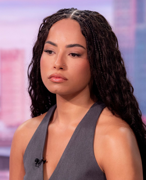 Amber Rose Gill at Good Morning Britain TV Show London 3