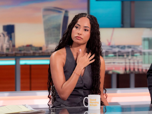 Amber Rose Gill at Good Morning Britain TV Show London 4