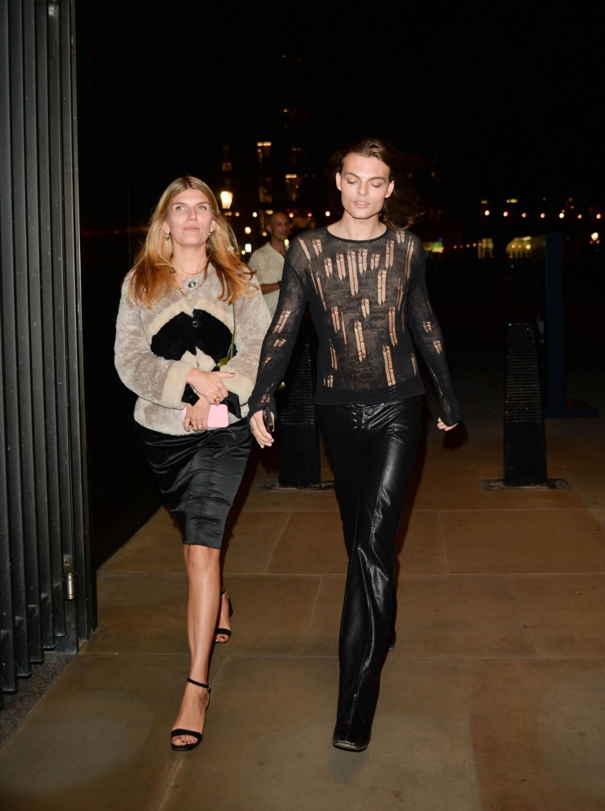 Amelia Hurley Leaves British Vogue and Rabanne Party London Fashion Week