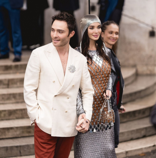 Amy Jackson at Rabanne Fashion Show at Paris Fashion Week, September 2024 4