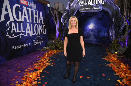 Amy Poehler at Agatha All Along Premiere at El Capitan Theatre in Los Angeles 2