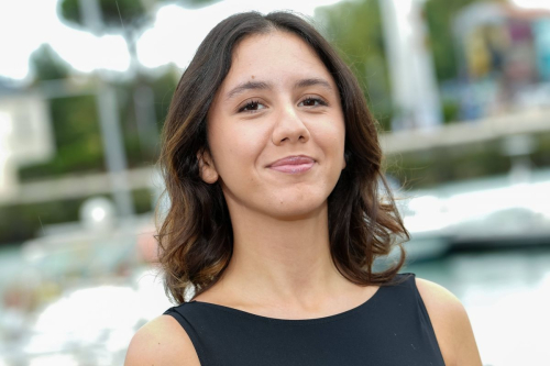 Anaide Rozam at Iris Photocall at 26th La Rochelle Fiction Festival 1