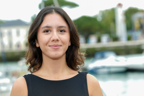 Anaide Rozam at Iris Photocall at 26th La Rochelle Fiction Festival 2