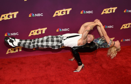 Anastasia Strakhov at America’s Got Talent Season 19 Red Carpet Los Angeles 2