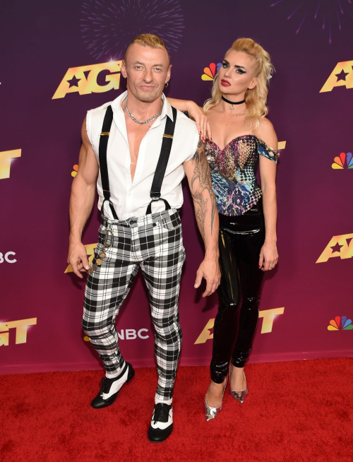 Anastasia Strakhov at America’s Got Talent Season 19 Red Carpet Los Angeles 3