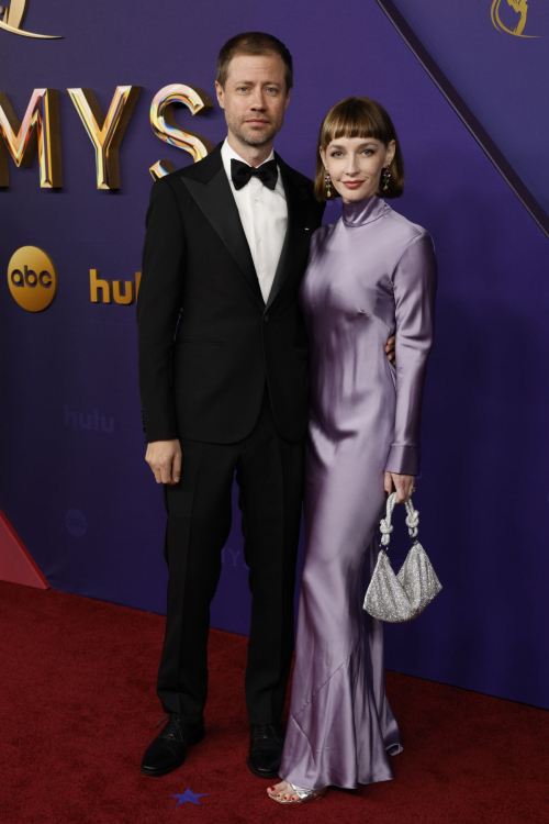 Andrea Wagner at 76th Emmy Awards at Peacock Theatre in Los Angeles