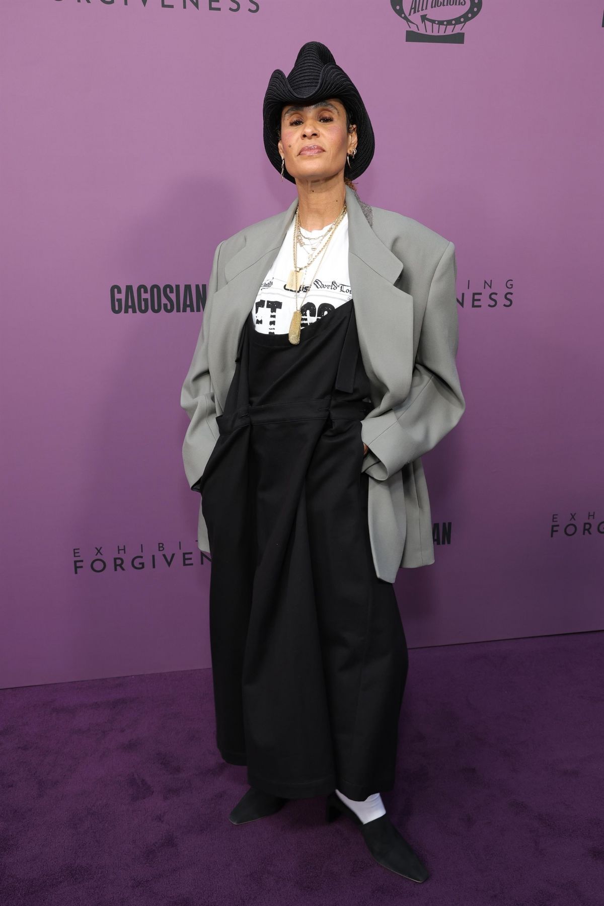 Angela Davis at Exhibiting Forgiveness Premiere in Los Angeles