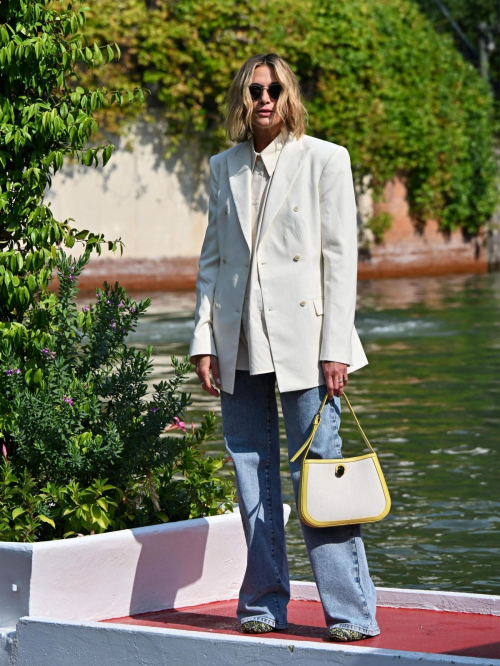 Anna Foglietta arrives at Hotel Excelsior for 81st Venice International Film Festival 3