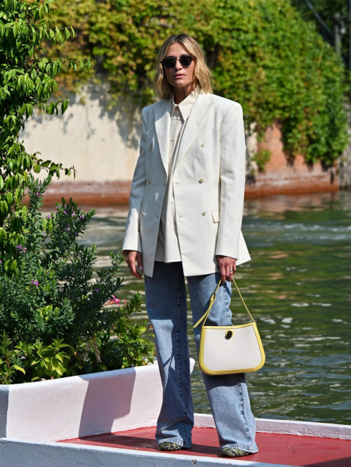 Anna Foglietta arrives at Hotel Excelsior for 81st Venice International Film Festival 4