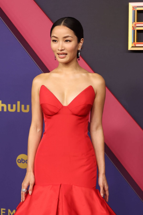 Anna Sawai at 76th Emmy Awards at Peacock Theatre in Los Angeles 6