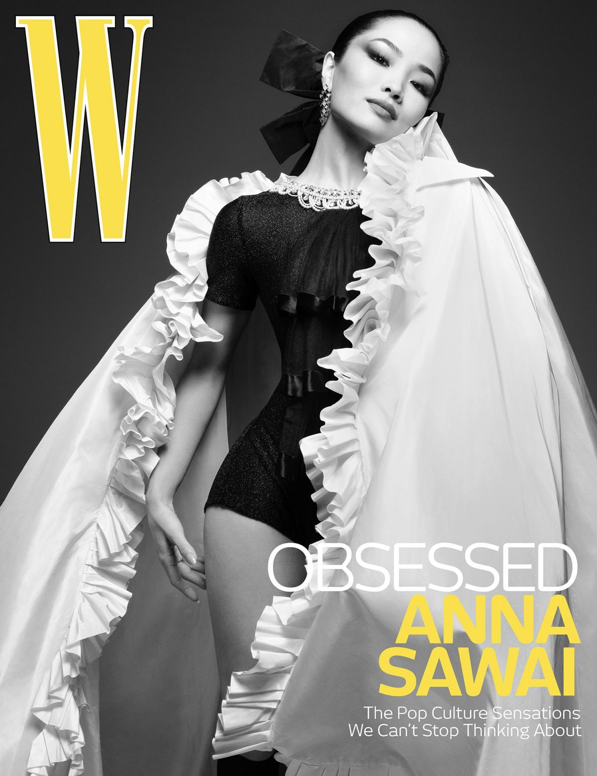 Anna Sawai for W Magazine Fall Fashion Issue, September 2024