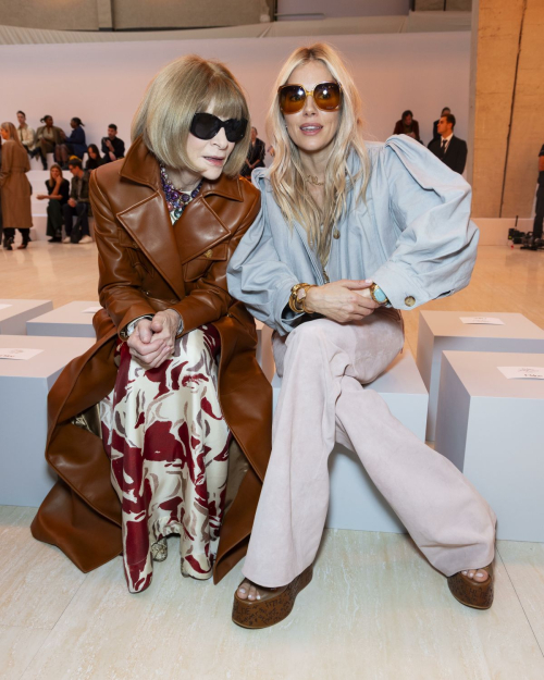 Anna Wintour and Sienna Miller at Chloe SS25 Runway Show, Paris Fashion Week, September 2024 2