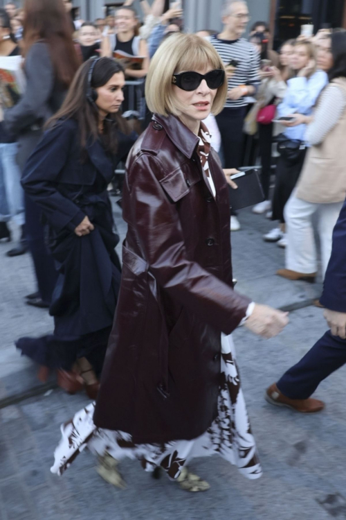 Anna Wintour at Tommy Hilfiger Fashion Show in New York 1