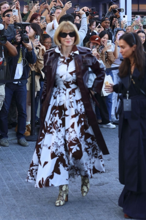 Anna Wintour at Tommy Hilfiger Fashion Show in New York 3