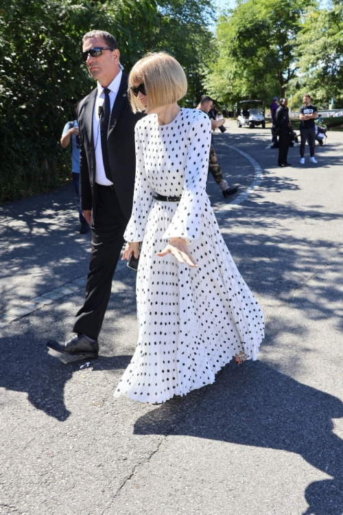 Anna Wintour Off-White Show New York Fashion Week, September 2024 1