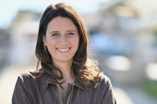 Anne Decis at PBLV Photocall at La Rochelle Fiction Festival 2