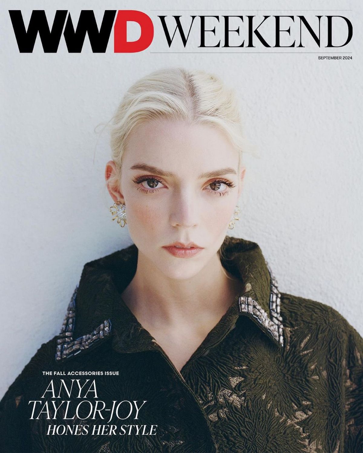 Anya Taylor-Joy for WWD Weekend, September 2024