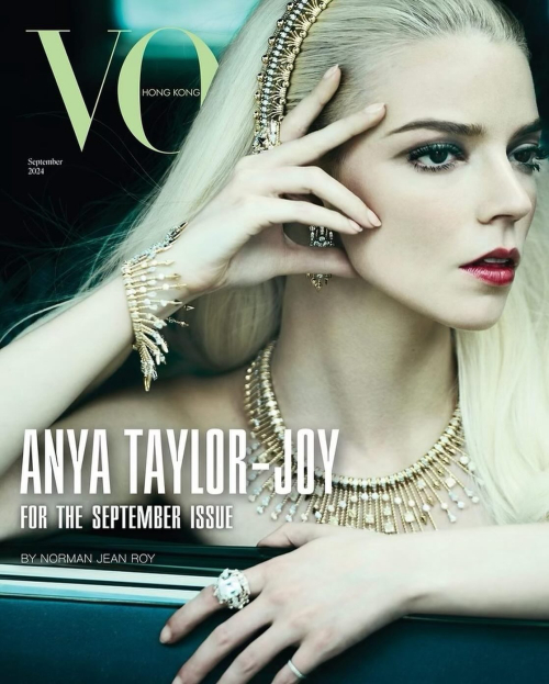 Anya Taylor-Joy Graces the Cover of Vogue Hong Kong