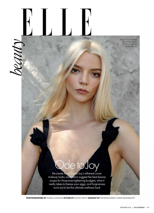 Anya Taylor-Joy in Elle Australia, September 2024 6