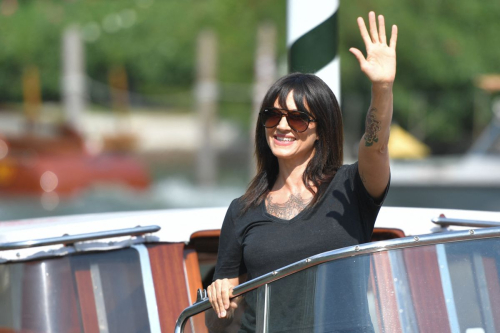 Asia Argento Arrives at Hotel Excelsior at 81st Venice International Film Festival 4