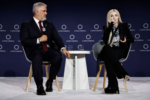 Ava Max Speaks at Concordia Annual Summit New York 2024 2