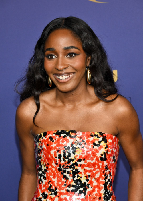 Ayo Edebiri at 76th Emmy Awards at Peacock Theatre in Los Angeles 4