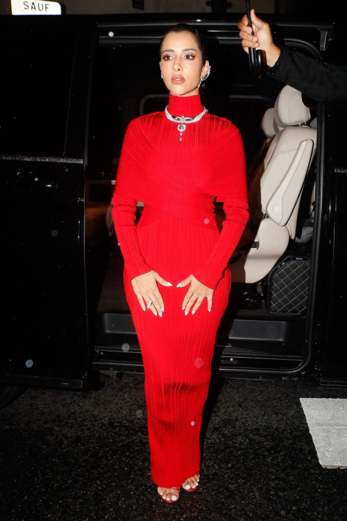 Balqees Fathi at Messika Show at Paris Fashion Week, September 2024 2