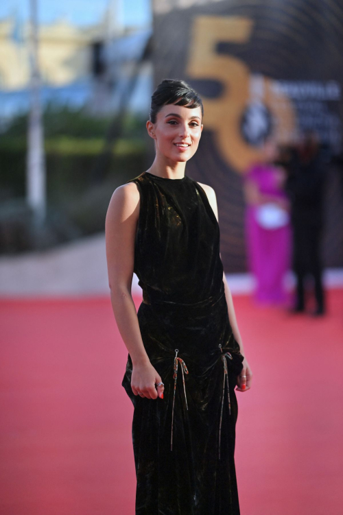 Barbara Parvi at 50th Deauville Festival Closing Ceremony 2