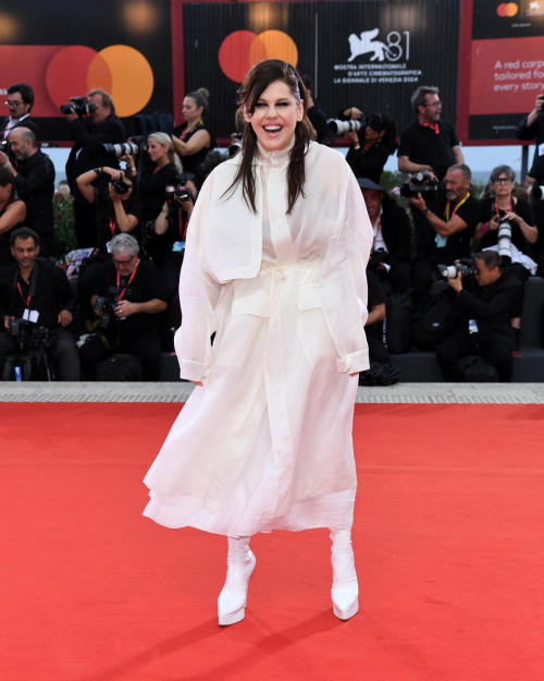 Barbara Raquel Paz at The Room Next Door Premiere at 81st Venice International Film Festival 2