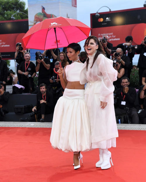 Barbara Raquel Paz at The Room Next Door Premiere at 81st Venice International Film Festival 4