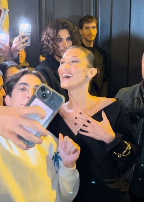 Bella Hadid Arriving at YSL After Party in Paris 4