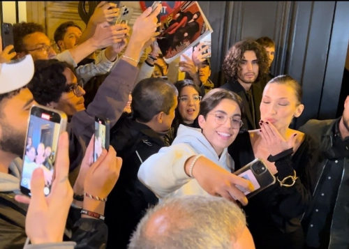 Bella Hadid Arriving at YSL After Party in Paris 5