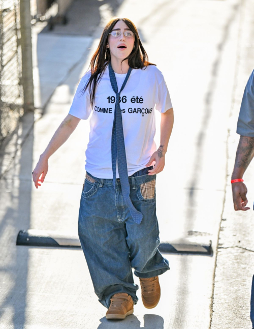 Billie Eilish leaves Jimmy Kimmel Live! in Los Angeles 1