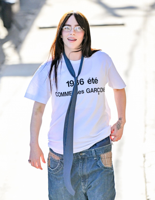 Billie Eilish leaves Jimmy Kimmel Live! in Los Angeles 2