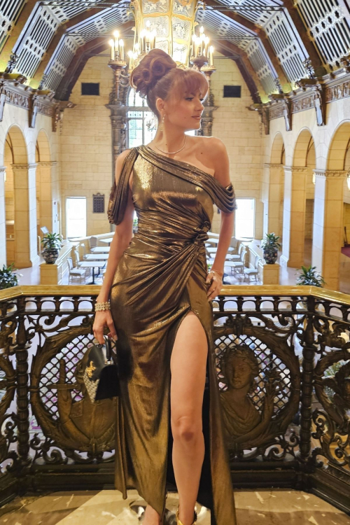 Blanca Blano at Biltmore Hotel Ahead of Emmys in Los Angeles