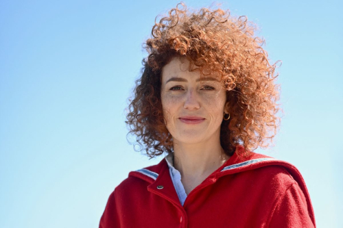 Blandine Bellavoir at Fortune De France Photocall at La Rochelle Fiction Festival 4