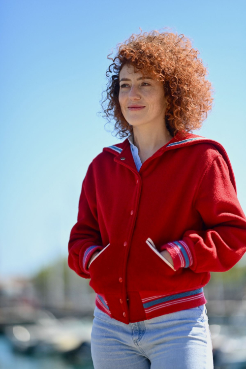 Blandine Bellavoir at Fortune De France Photocall at La Rochelle Fiction Festival 5