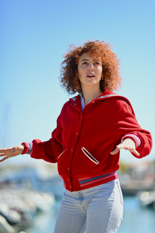 Blandine Bellavoir at Fortune De France Photocall at La Rochelle Fiction Festival 6