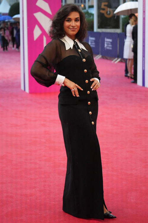 Camelia Jordana at 50th American Film Festival Opening Ceremony in Deauville 2