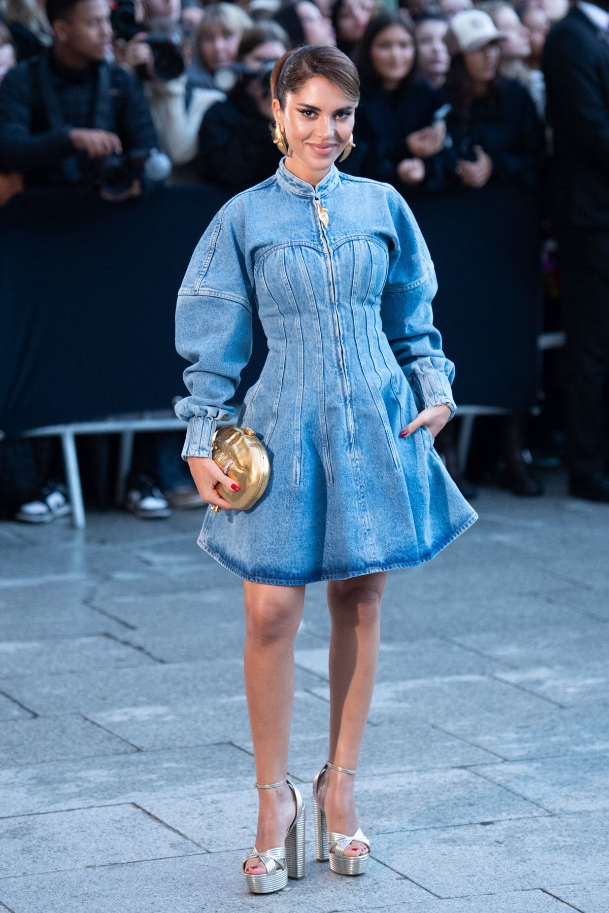 Camila Coelho at Schiaparelli Womenswear SS25, Paris Fashion Week, September 2024