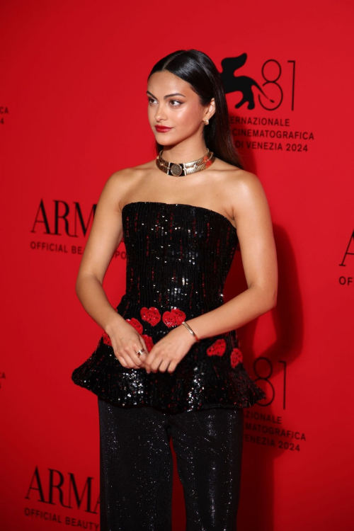 Camila Mendes at Armani Beauty Dinner Photocall, Venice International Film Festival 5