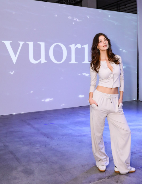 Camila Morrone Celebrates Vuori Dreamknit Collection, New York, September 2024 1