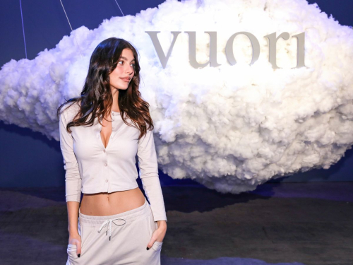 Camila Morrone Celebrates Vuori Dreamknit Collection, New York, September 2024 3