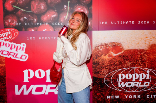 Camille Kostek at Poppi Presents Poppi World Pop-up in New York 2