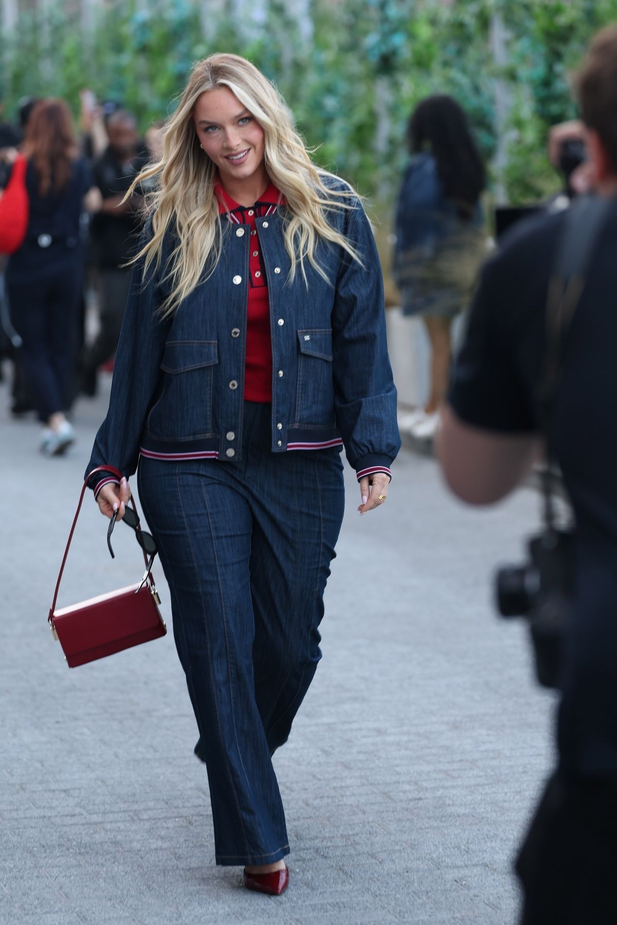 Camille Kostek at Tommy Hilfiger Fashion Show in New York