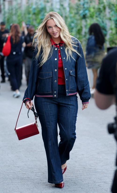 Camille Kostek at Tommy Hilfiger Fashion Show in New York 1