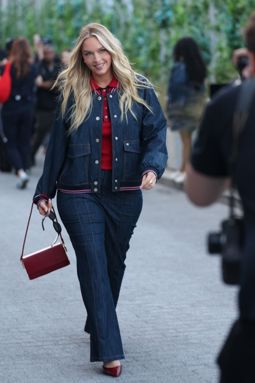 Camille Kostek at Tommy Hilfiger Fashion Show in New York 2