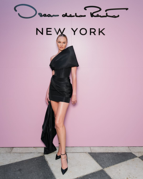 Candice Swanepoel at Oscar de la Renta New York Fragrance Launch 1