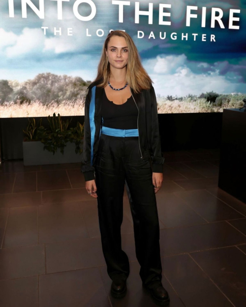 Cara Delevingne at Special Screening of Into the Fire: The Lost Daughter Los Angeles