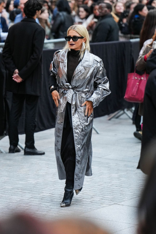 Caroline Daur Arrives at Isabel Marant Fashion Show Paris Fashion Week, September 2024 1